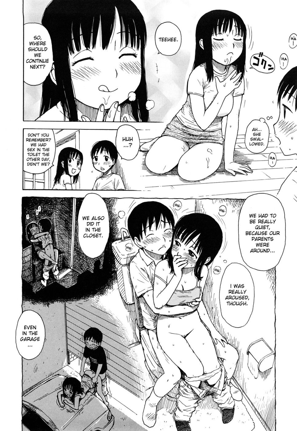 Hentai Manga Comic-Without Our Parents Knowing-Read-8